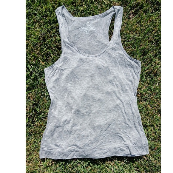 Diane Von Furstenberg Tops - DVF Diane von Furstenberg 100% Modal Gray Racerback Tank Top Soft Lightweight XS